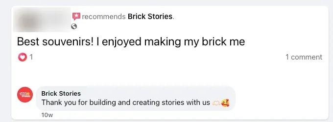 Best souvenirs! I enjoyed making my brick me