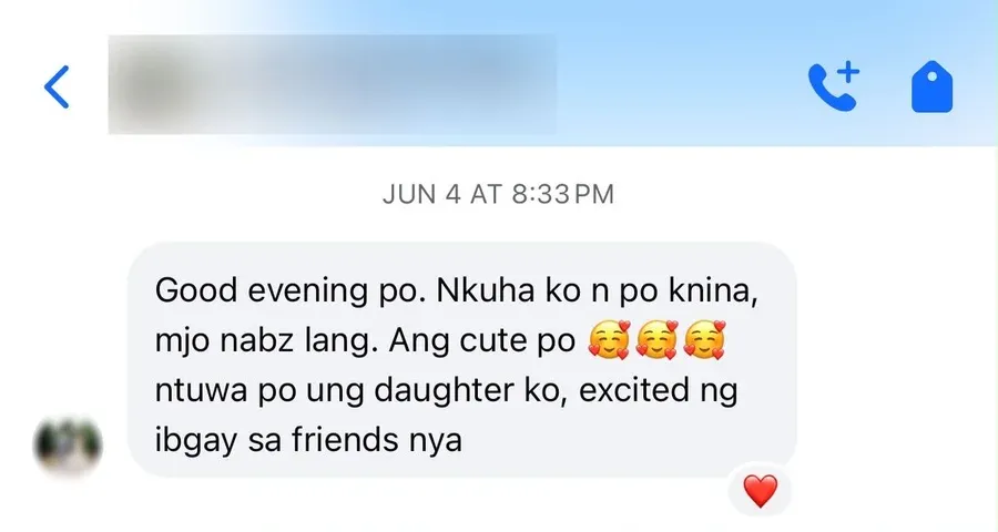Good evening po. Nkuha ko n po knina, mjo nabz lang. Ang cute po 🥰🥰🥰 ntuwa po ung daughter ko, excited ng ibgay sa friends nya